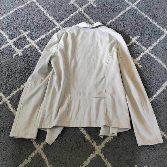 Philosophy tan faux suede jacket size medium - Picture 4 of 4